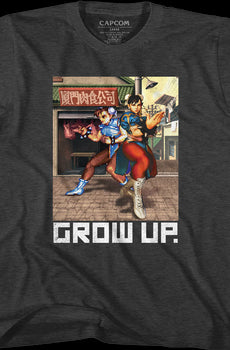 Youth Grow Up Street Fighter Shirt
