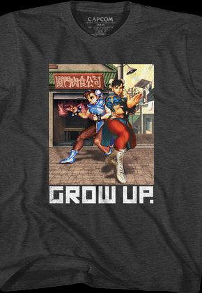 Youth Grow Up Street Fighter Shirt