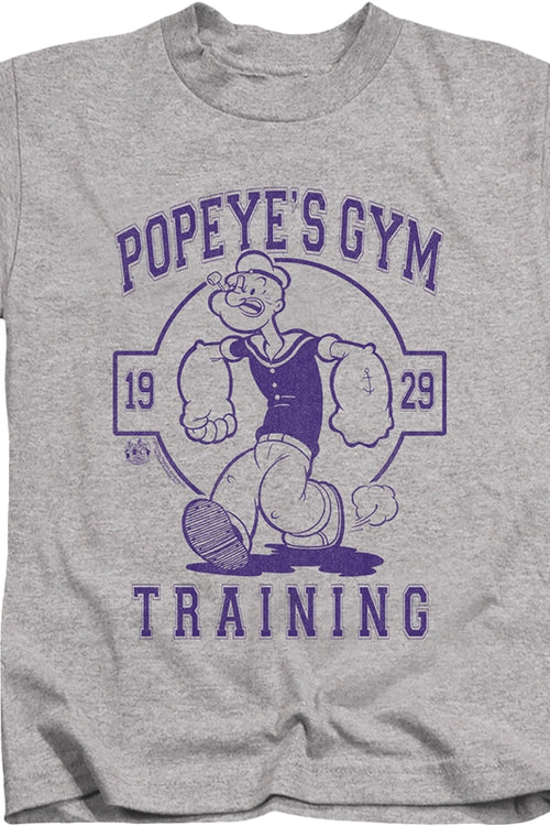 Youth Gym Training Popeye Shirtmain product image