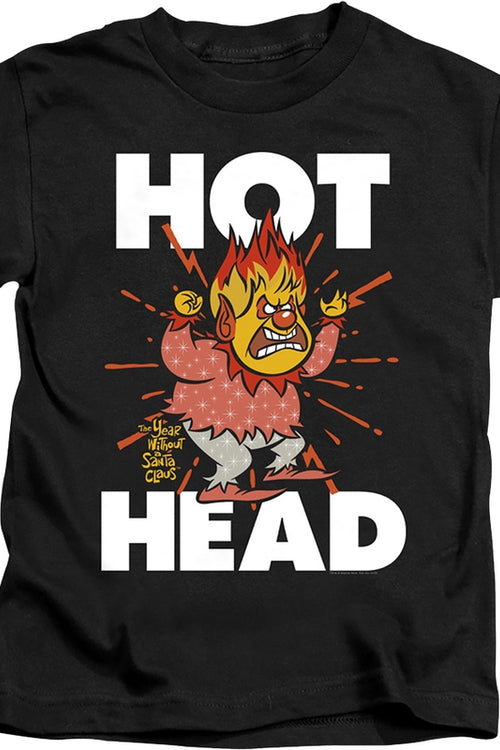 Youth Heat Miser Hot Head The Year Without A Santa Claus Shirtmain product image