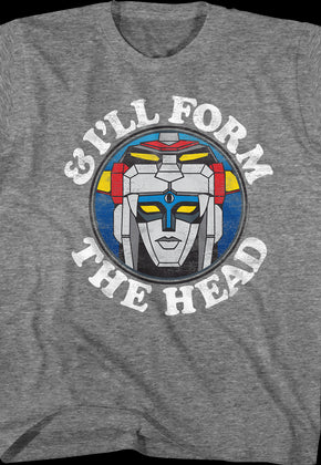 Youth I'll Form The Head Voltron Shirt