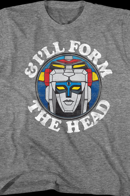 Youth I'll Form The Head Voltron Shirtmain product image