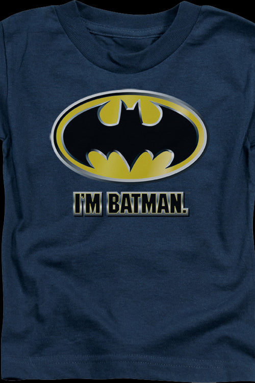Youth I'm Batman DC Comics Shirtmain product image