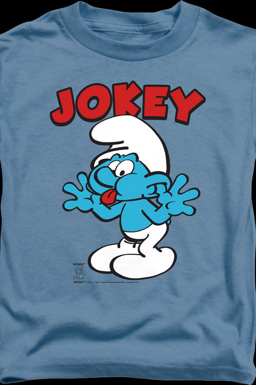Youth Jokey Smurf Shirtmain product image