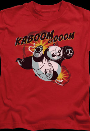 Youth Kaboom Of Doom Kung Fu Panda Shirt