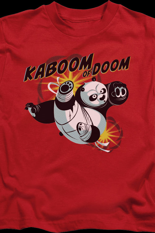 Youth Kaboom Of Doom Kung Fu Panda Shirtmain product image