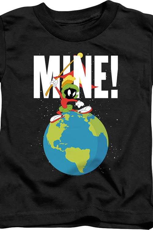 Youth Mine Marvin The Martian Looney Tunes Shirtmain product image