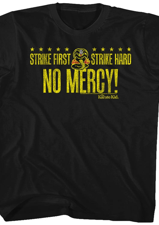 Youth No Mercy Karate Kid Shirt - main product image