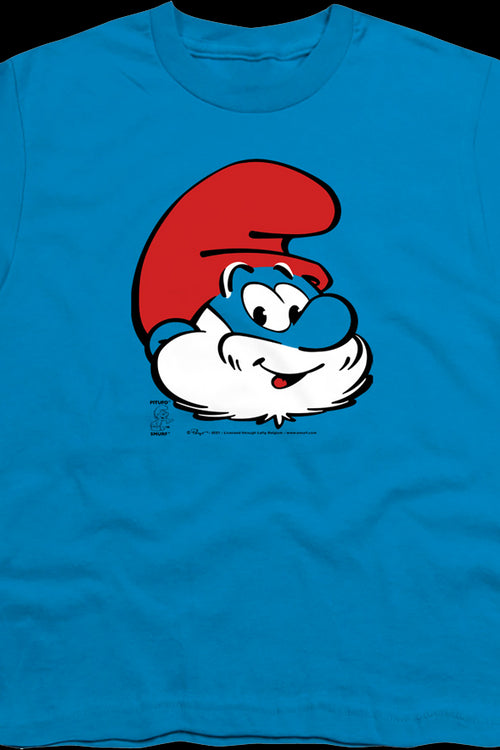 Youth Papa Smurf Shirtmain product image