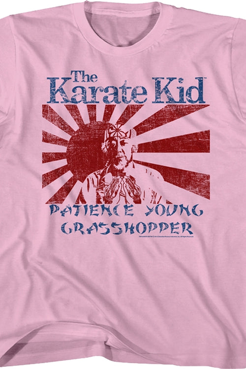 Youth Patience Young Grasshopper Karate Kid Shirtmain product image