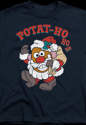 Youth Potat-Ho-Ho-Ho Mr. Potato Head Shirt