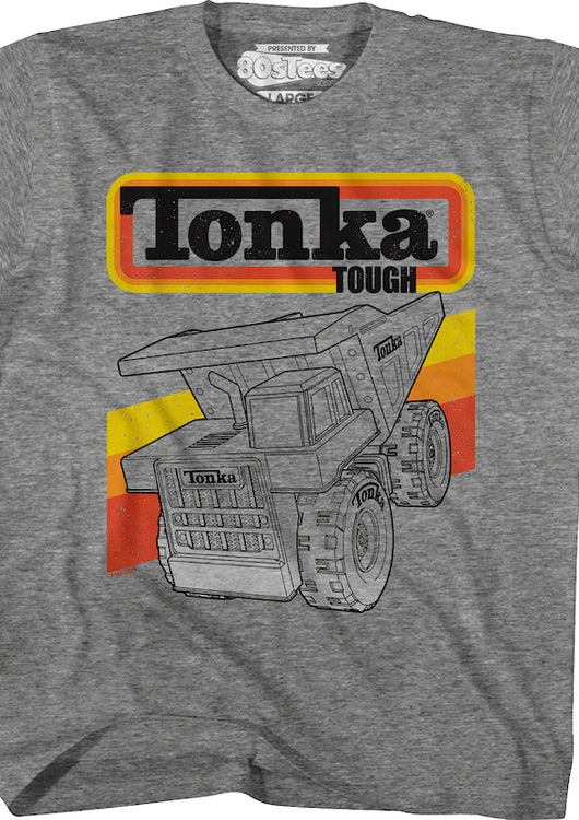 Youth Retro Dump Truck Tonka Shirt - main product image