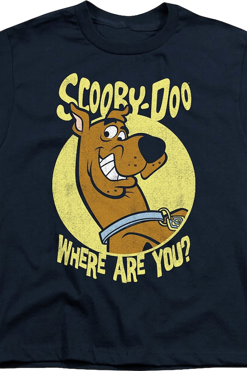 Youth Scooby-Doo Where Are You Shirtmain product image