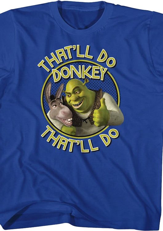 Youth That'll Do Donkey Shrek Shirt - main product image