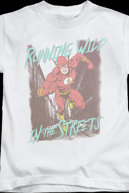Youth The Flash Running Wild In The Streets DC Comics Shirtmain product image