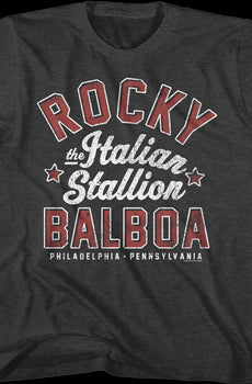 Youth The Italian Stallion Rocky Balboa Shirt