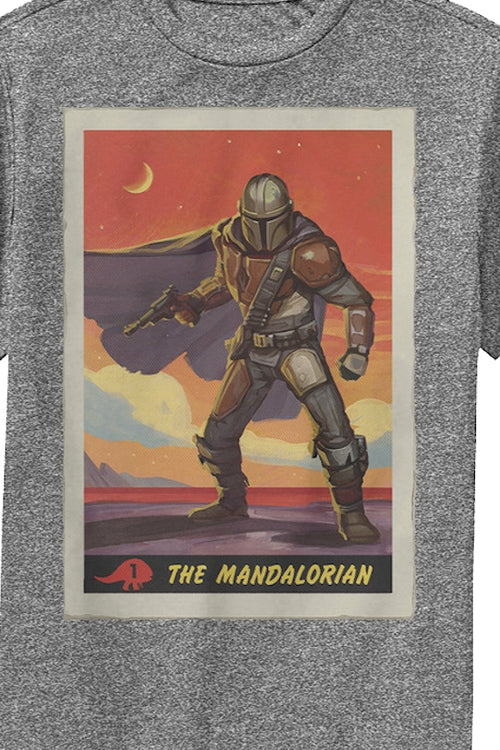 Youth The Mandalorian Poster Star Wars Shirtmain product image