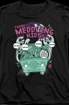 Womens Those Meddling Kids Scooby-Doo Shirt