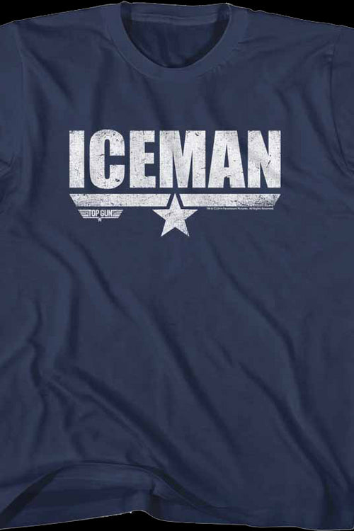 Youth Top Gun Iceman Shirtmain product image