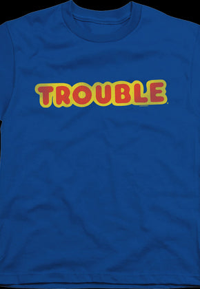 Youth Trouble Logo Hasbro Shirt