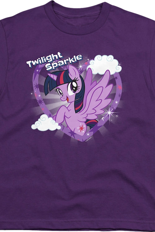 Youth Twilight Sparkle My Little Pony Shirtmain product image