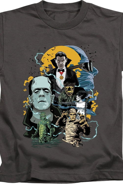 Youth Universal Monsters Collage Shirtmain product image