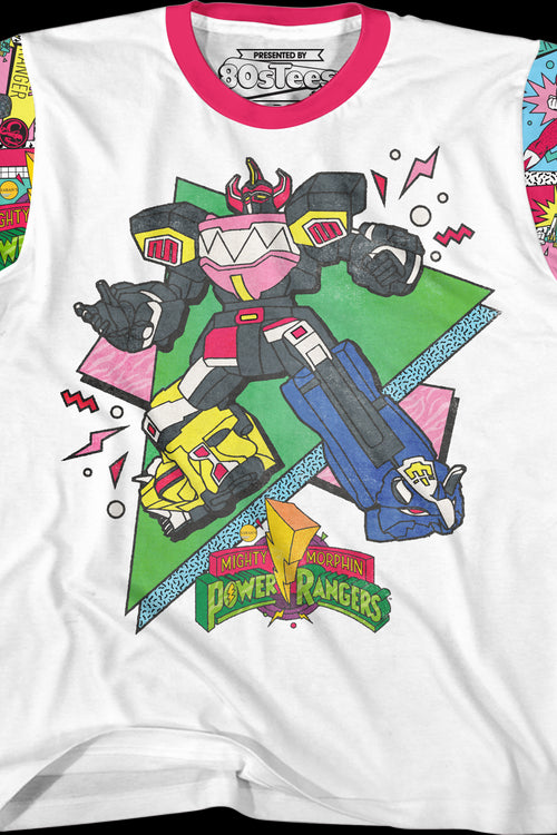 Youth Vintage Dinozord Mighty Morphin Power Rangers Shirtmain product image