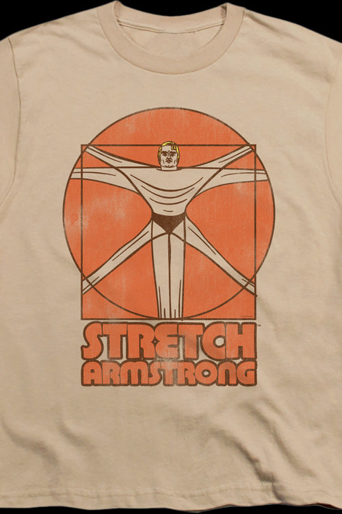 Youth Vitruvian Man Stretch Armstrong Shirtmain product image
