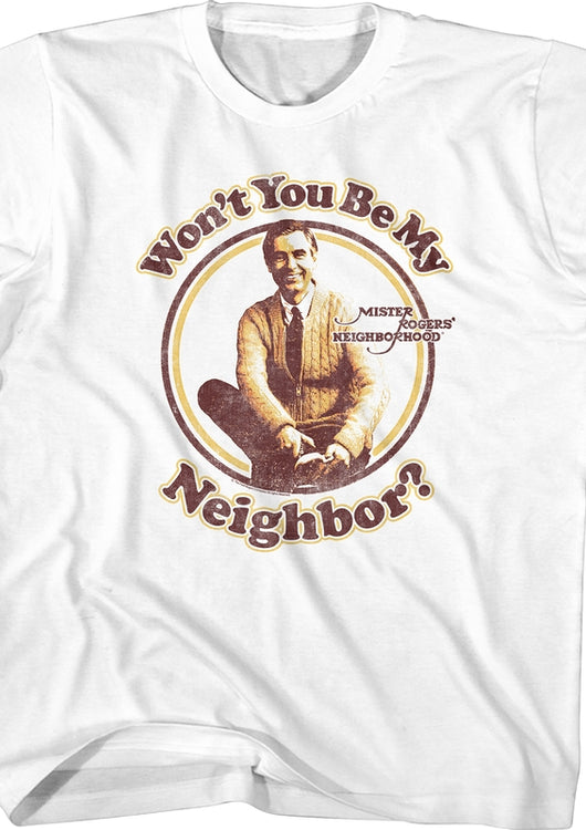 Youth Won't You Be My Neighbor Mr. Rogers Shirt - main product image
