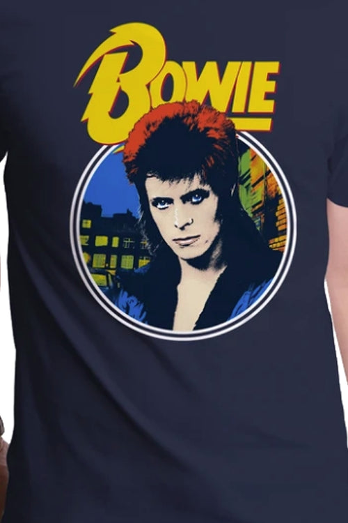 Ziggy Stardust Sketch David Bowie T-Shirtmain product image