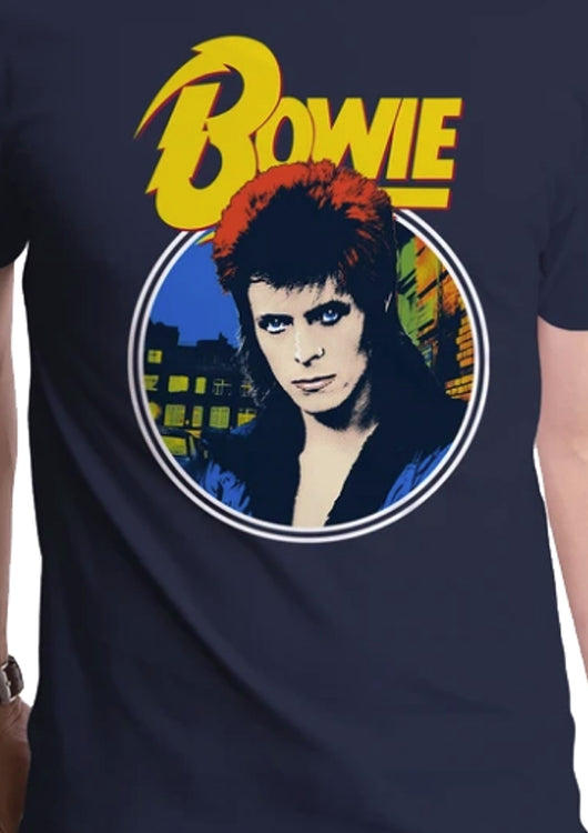 Ziggy Stardust Sketch David Bowie T-Shirt - main product image