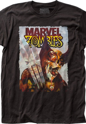 Zombie Wolverine Cover Marvel Comics T-Shirt