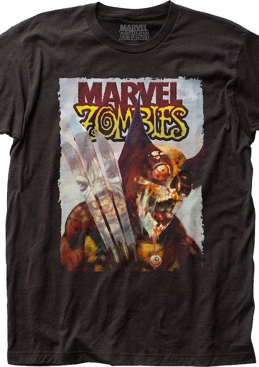 Zombie Wolverine Cover Marvel Comics T-Shirt - main product image